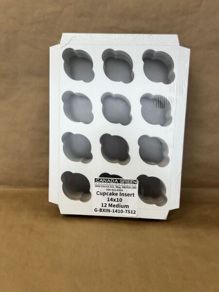 White Cupcake Insert 14