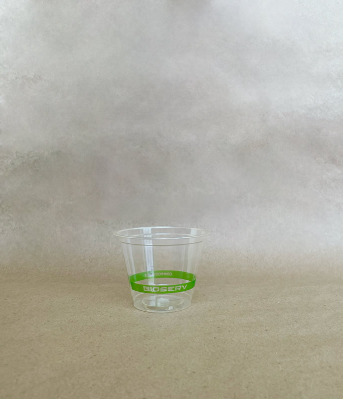 9oz. Squat Cold Cup PLA 95mm BPI