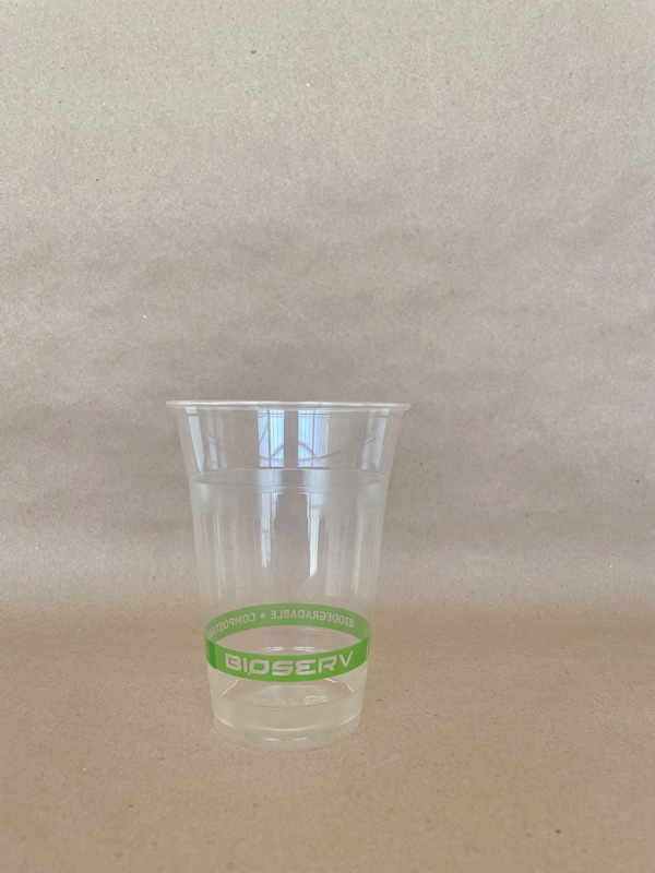 16oz. Green Label PLA Cold Cup 96mm BPI