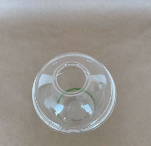 96mm PLA Dome with Hole Cold Cup Lid BPI